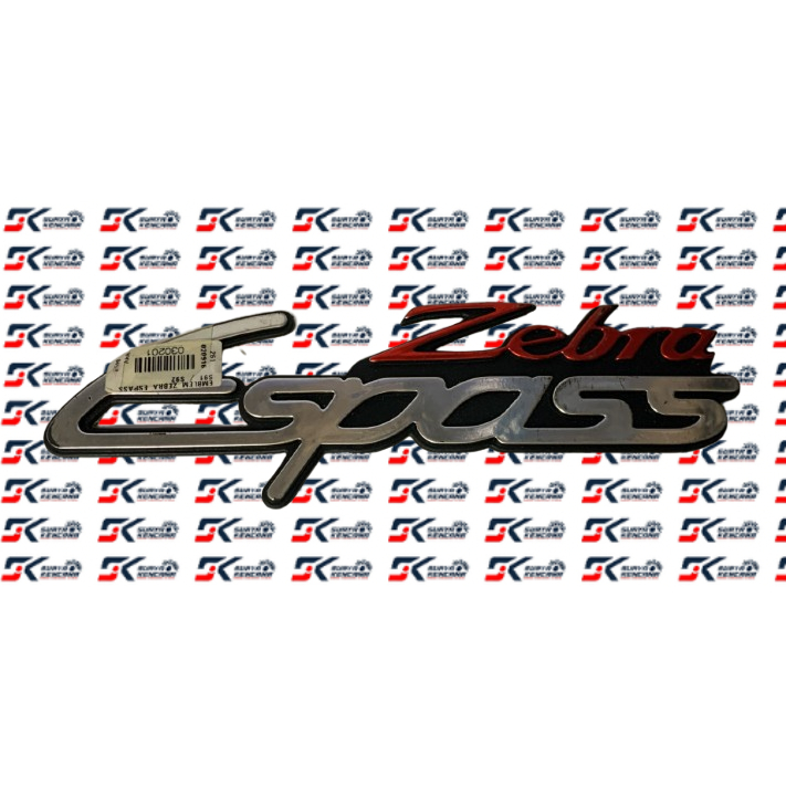 EMBLEM /LOGO ZEBRA ESPASS DAIHATSU ESPASS ALL S91/S92 LOCAL ORI