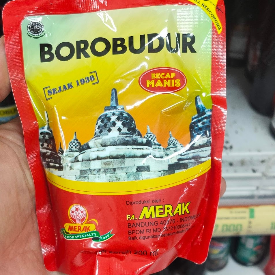Kecap Manis Borobudur 200ml Refill / Flash Sale Kecap Manis Borobudur