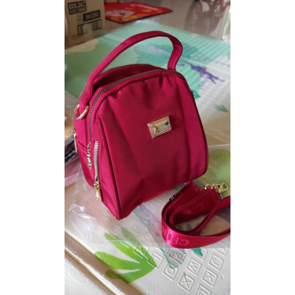 Tas Selempang / Ransel banyak kantong NEW