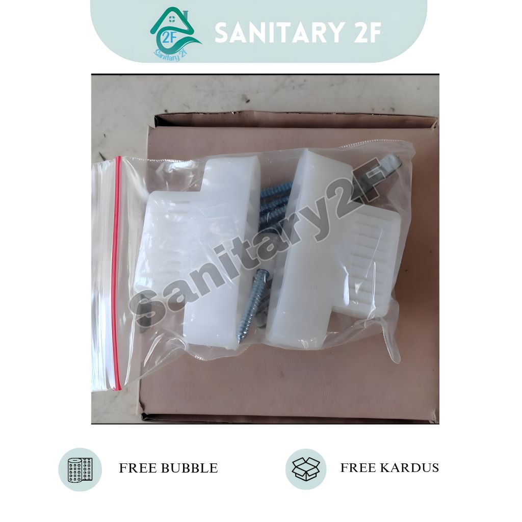 Breaket Closet Duduk TOTO/Baut breaket samping Closet Kloset duduk Toto