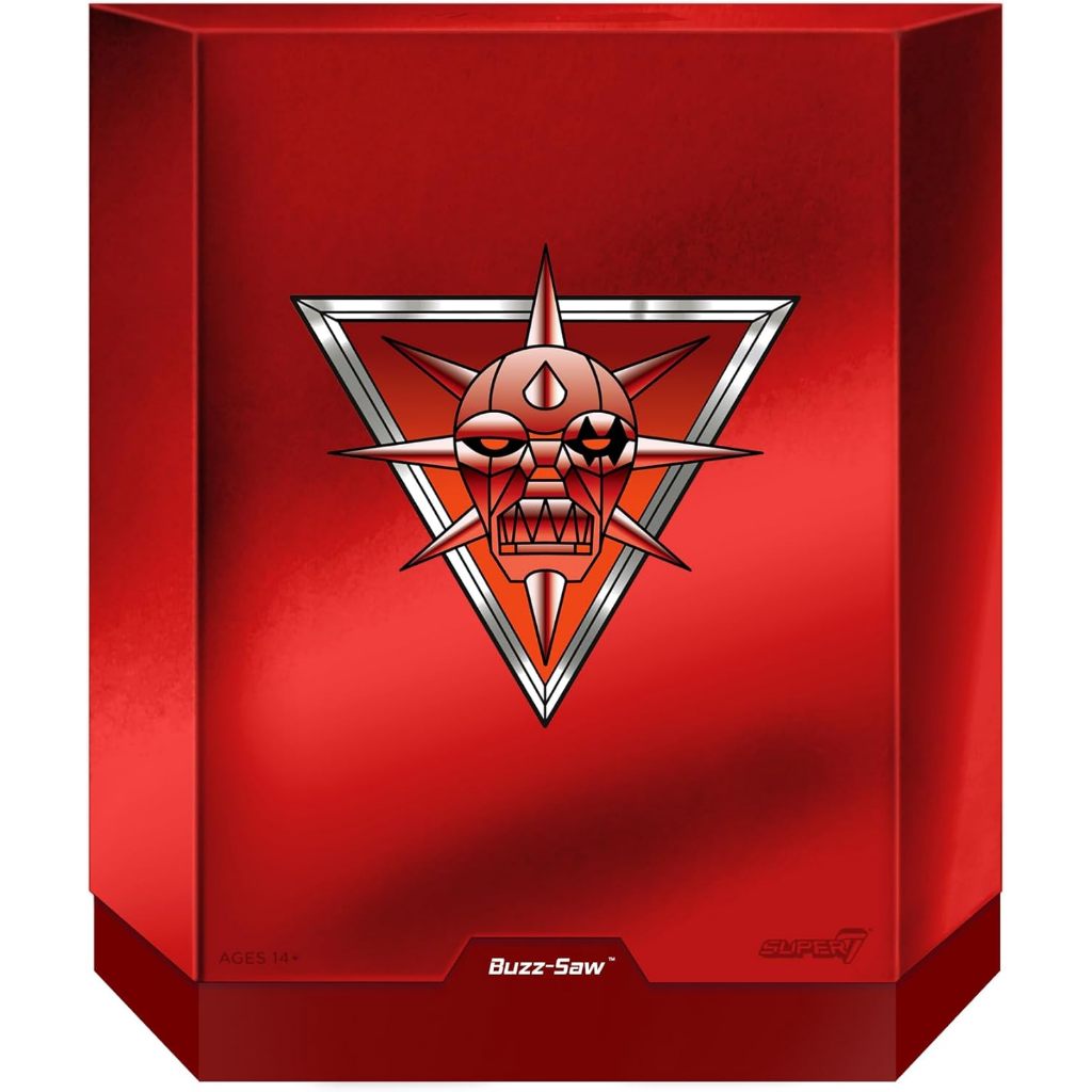 Super7 ULTIMATES SilverHawks Buzz-Saw - 8" SilverHawks Action Figure with Accessories Classic Cartoo