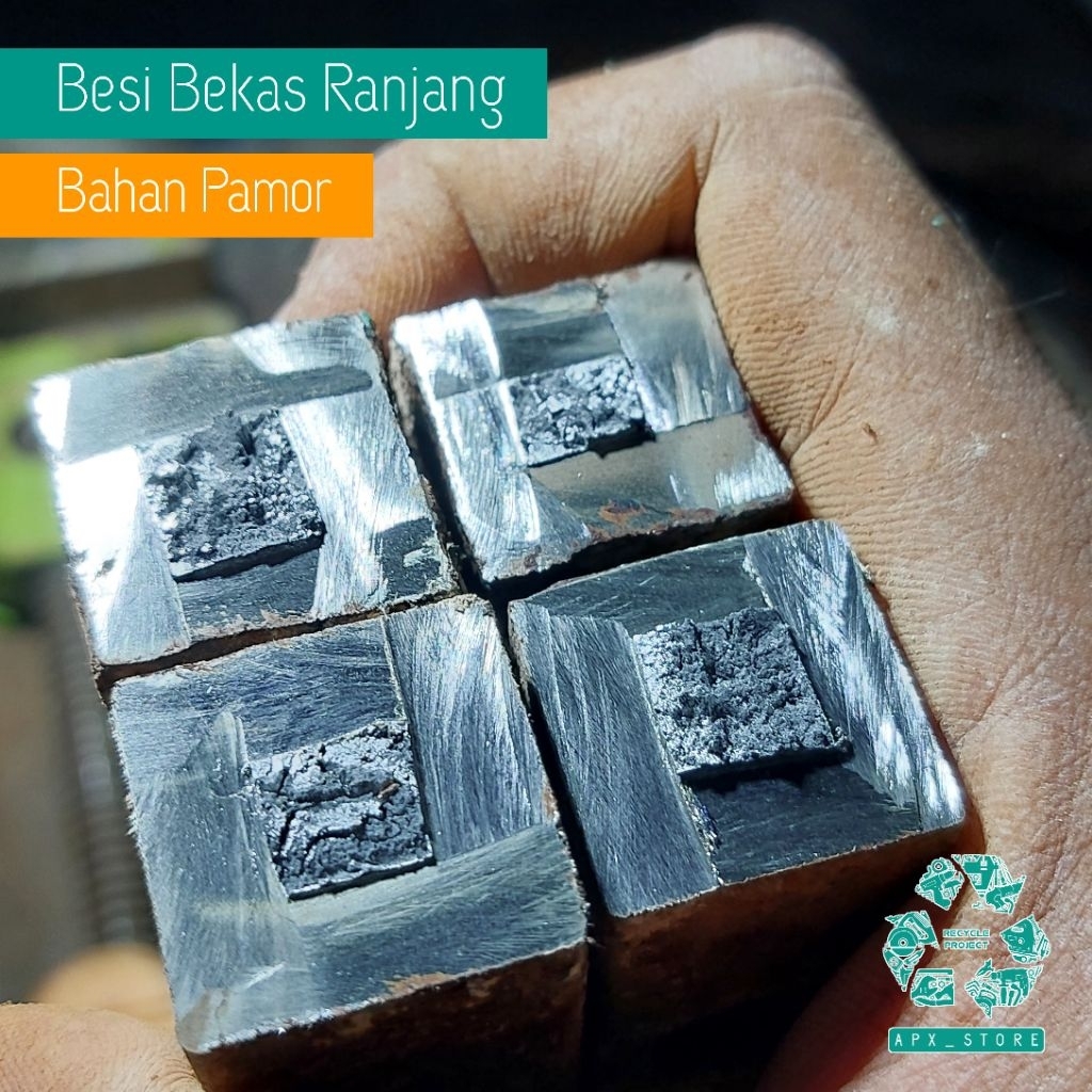 Besi Pamor, Bekas Ranjang Kuno, Model Balok.