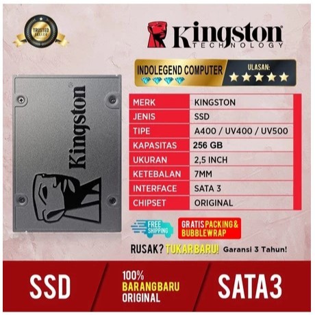 SSD KINGSTON 256GB SATA 2.5"