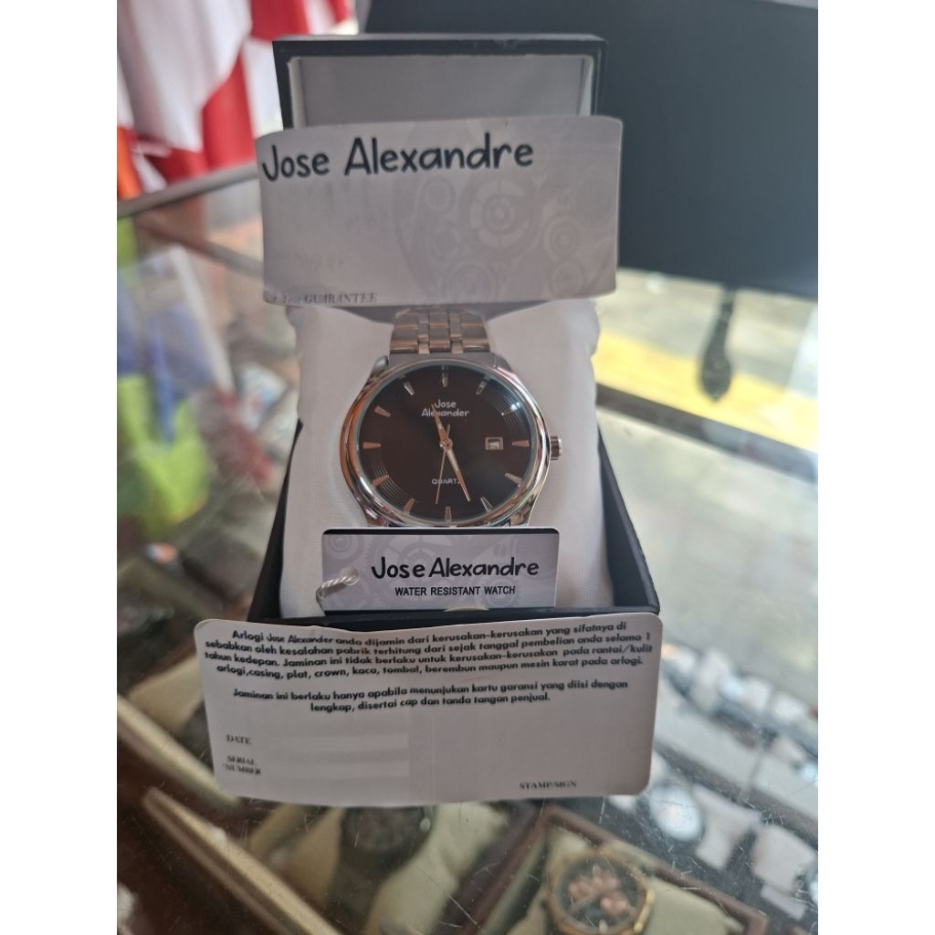 Promo Jam tangan Merk Jose Alexandre Original Brand (Free Bttry)