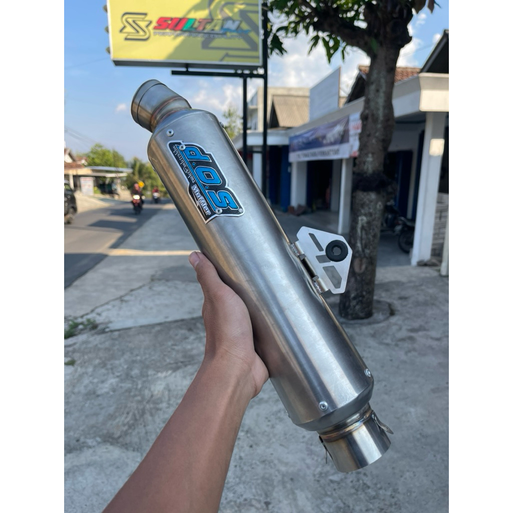 SILINCER KNALPOT DOS TIPE BULAT JENONG SUARA BAS ULEM ORIAN GRADE A BAGUS