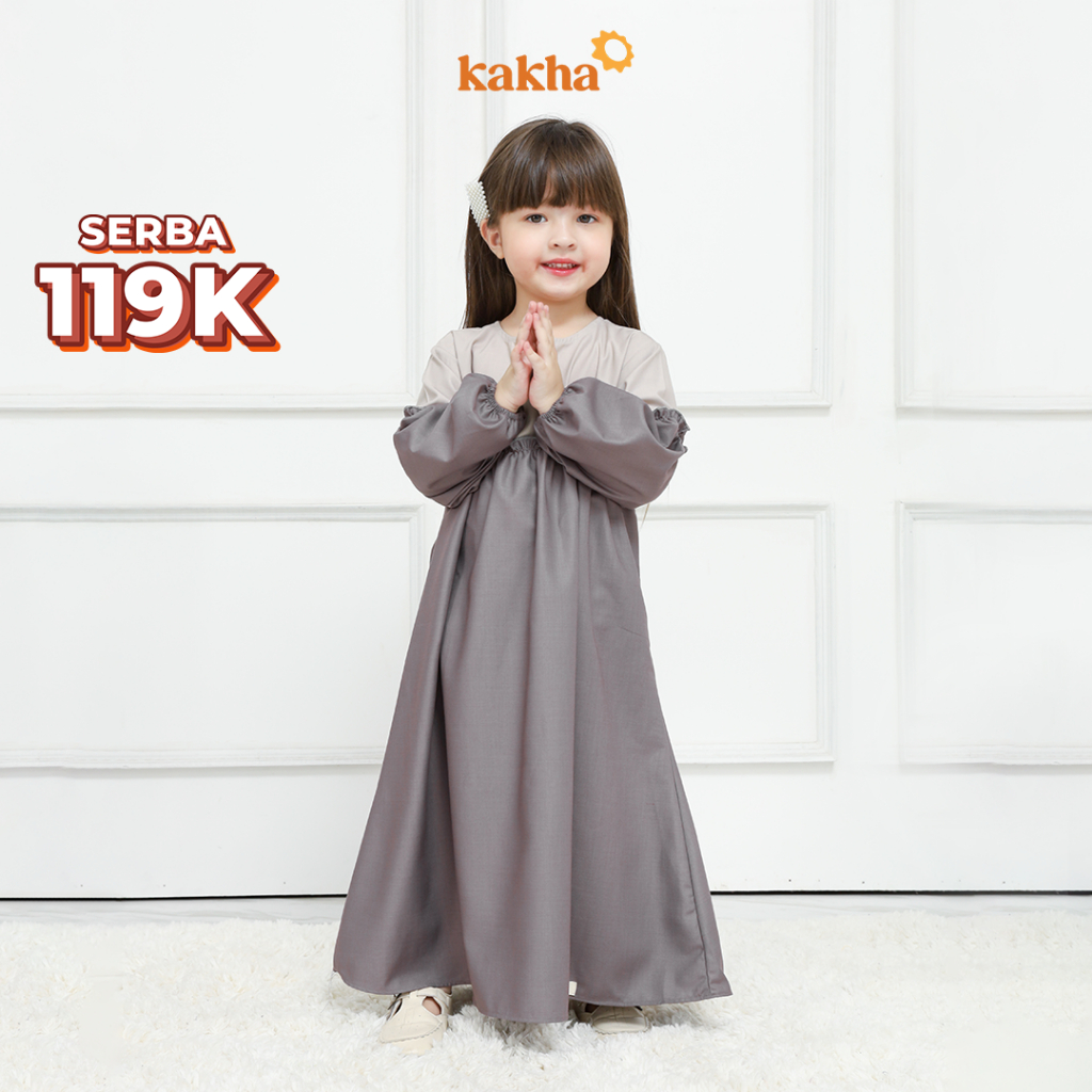 Kakha - Gamis Anak perempuan Raya Series / Dress Anak