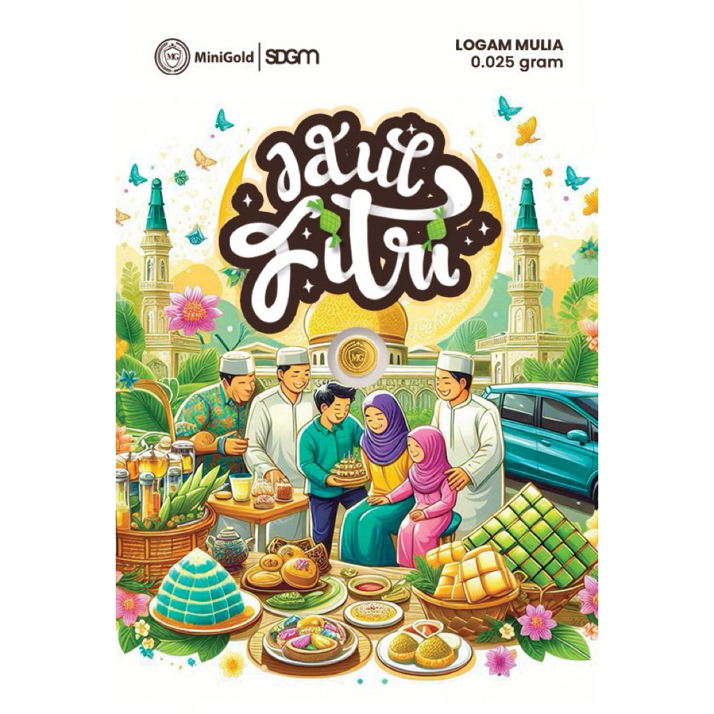 MiniGold Series Idul Fitri 2025 0.025gr