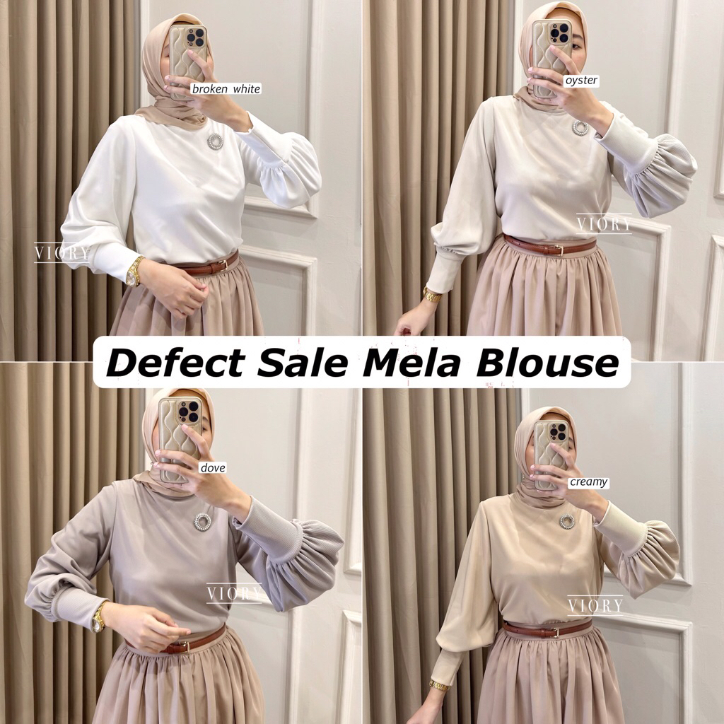 DEFECT SALE MELA BLOUSE & MELA LACE BLOUSE