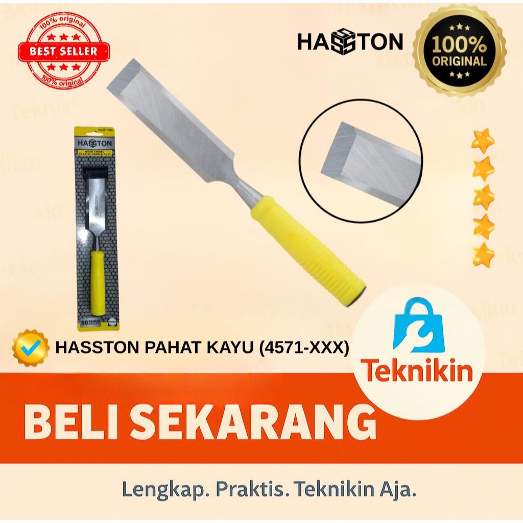 Hasston Tatah Kayu / Alat Pahat Kayu / Wood Chisel (4571-021).