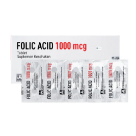 FOLIC ACID 1000 MCG