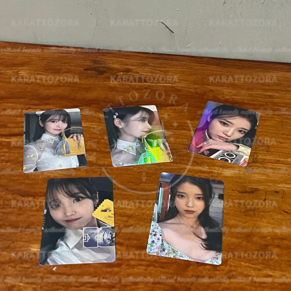 [FREE CLAIM] PHOTOCARD IU LOMO CARD HOLOGRAM FOR FREEBIES