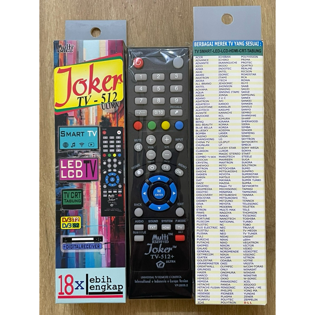 REMOTE JOKER TV MULTI 512