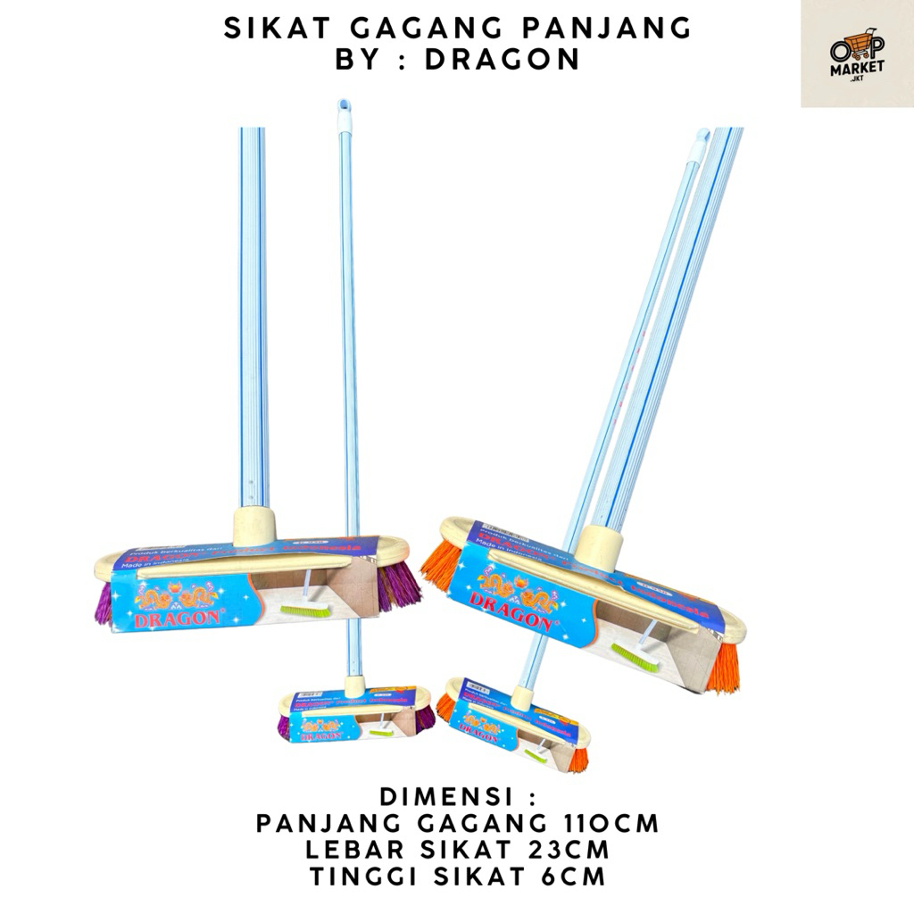 DRAGON - Sikat Gagang Panjang Dragon Sikat Lantai