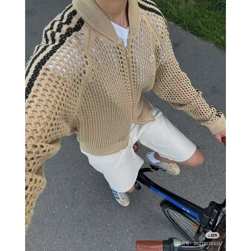 adidas x clot by Edison chen Crochet Track Top/Tracking Jacket