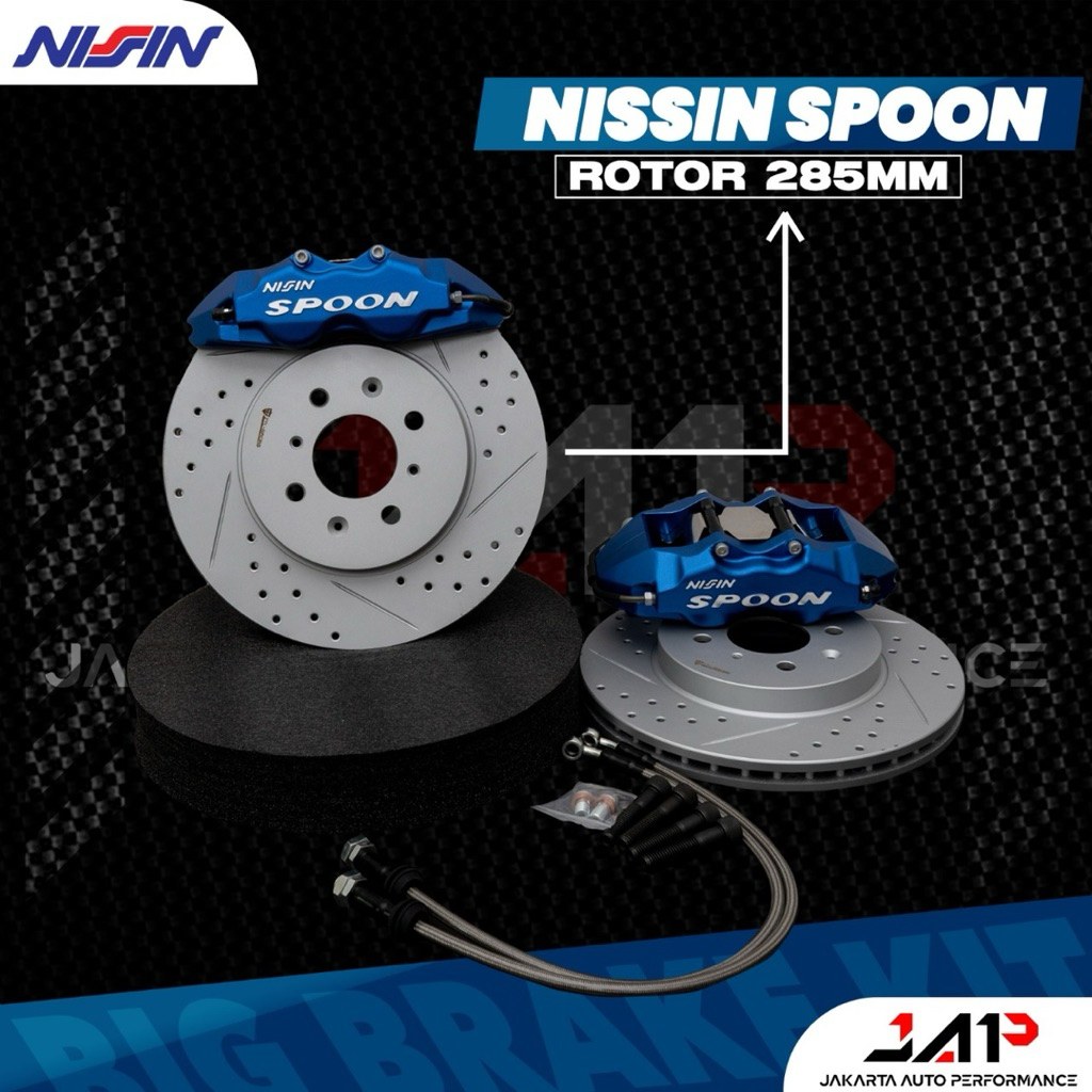 BIG BRAKE KIT NISSIN SPOON UNTUK HONDA MOBILIO OLD/NEW