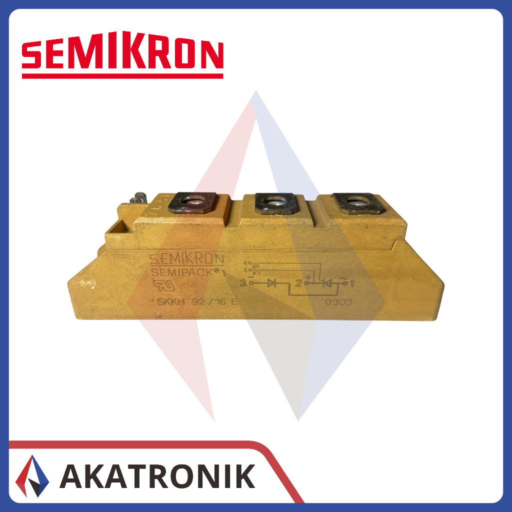 SEMIKRON SKKH 92/16E THYRISTOR MODULE