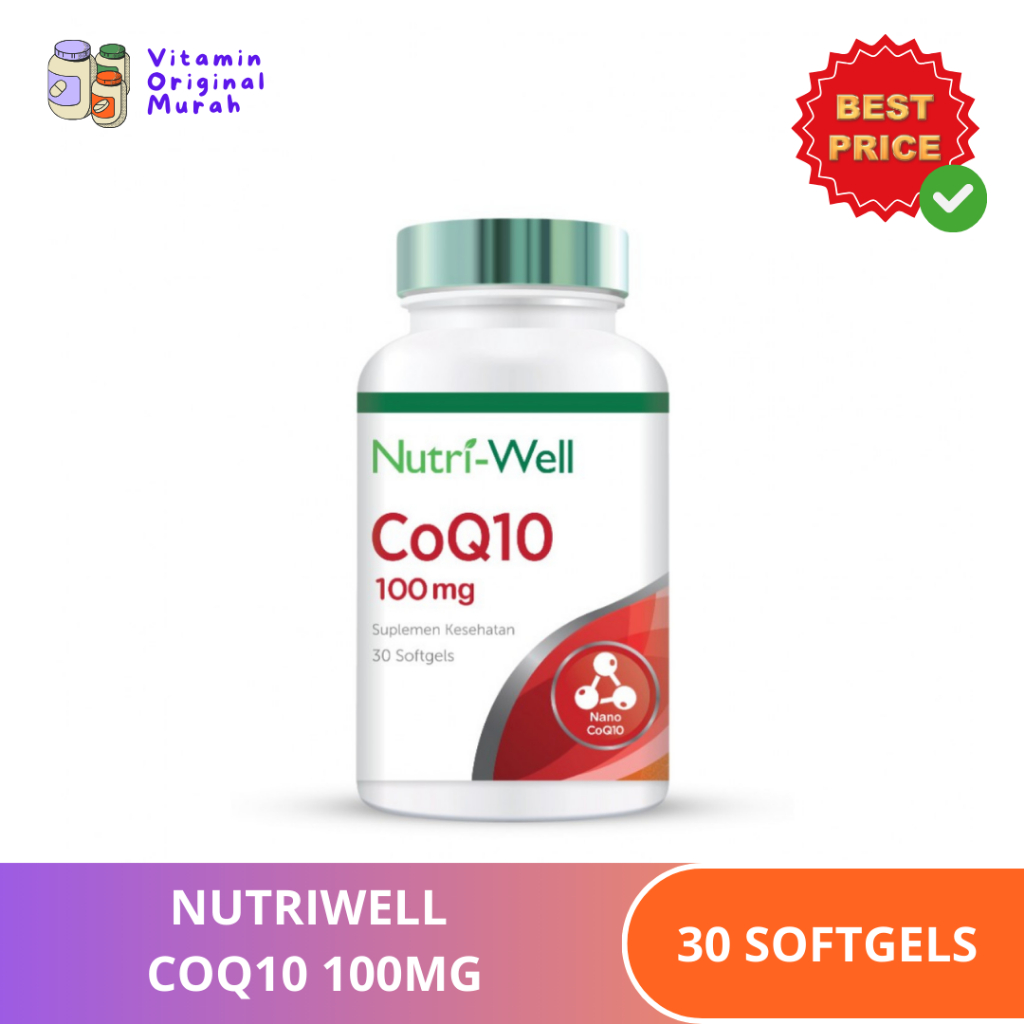 Nutriwell CO Q10 - 30 Softgels