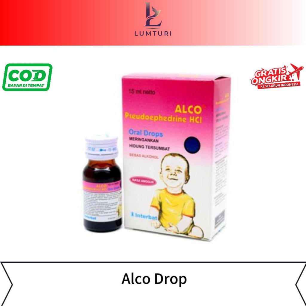 Alco Drop 15Ml Obat Batuk Pilek Bayi Anak