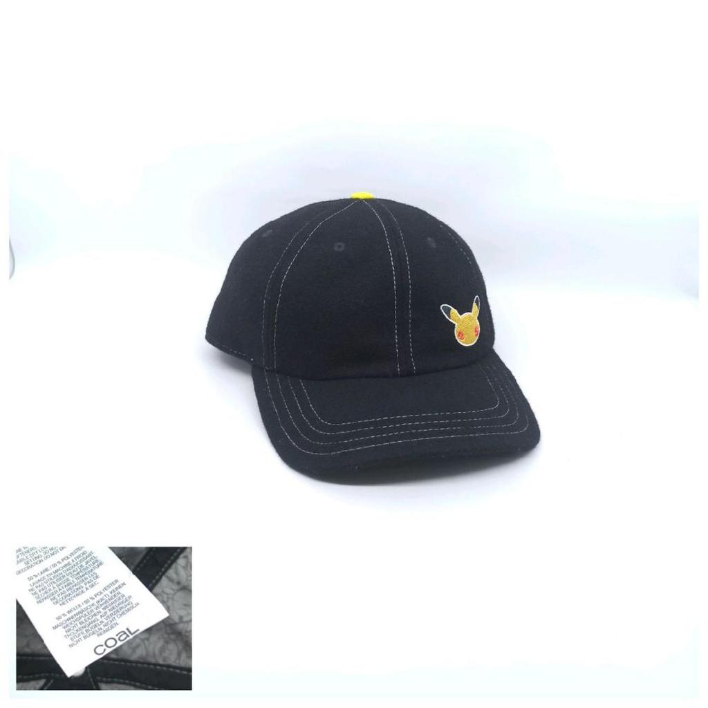 Topi Coal x Pokemon Cap Wool Second Preloved Original 826
