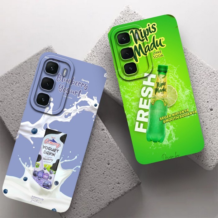 Softcase Infinix Hot 60 PRO  Motif Snack - Case Animals - Case Full Colour - Case Kekinian - Case Ke