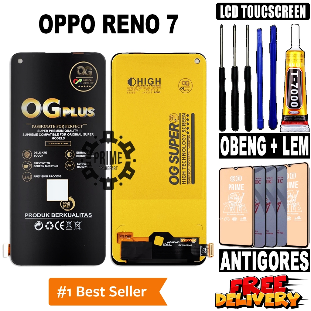 LCD OPPO RENO 7 ORIGINAL OEM LCD TOUCHSCREEN OPPO RENO 7 FULLSET