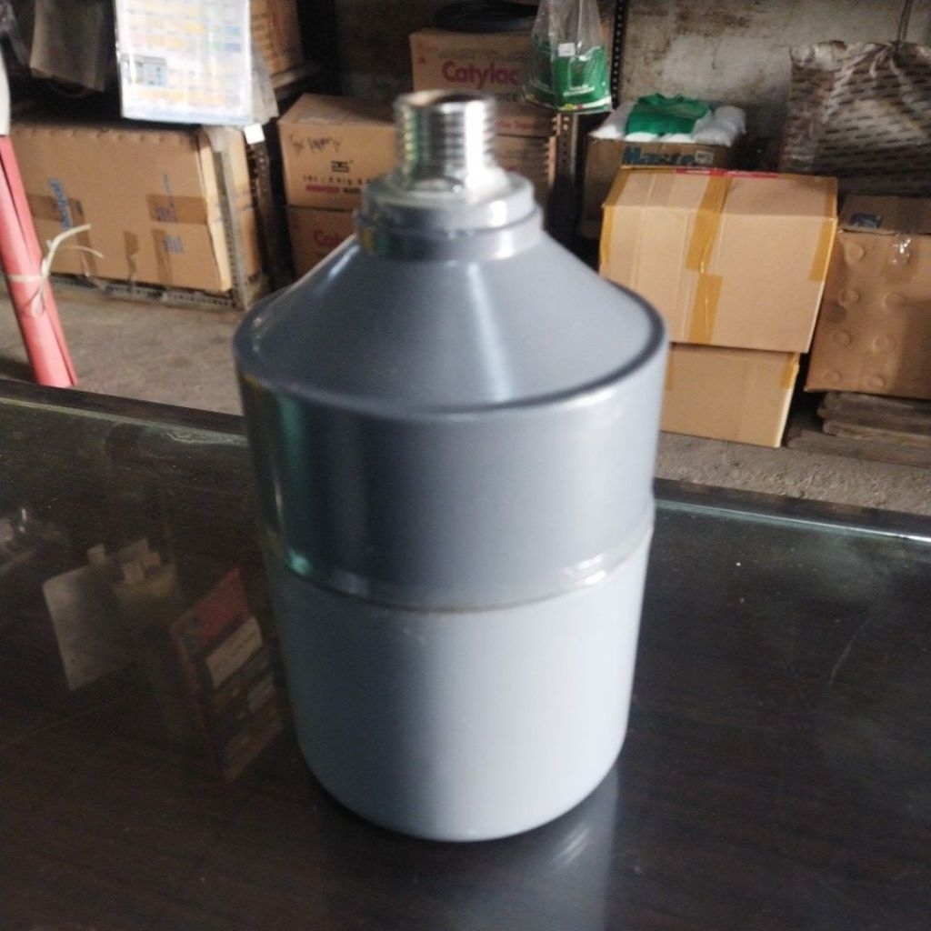 tabung pompa air PVC drat 1/2 inch