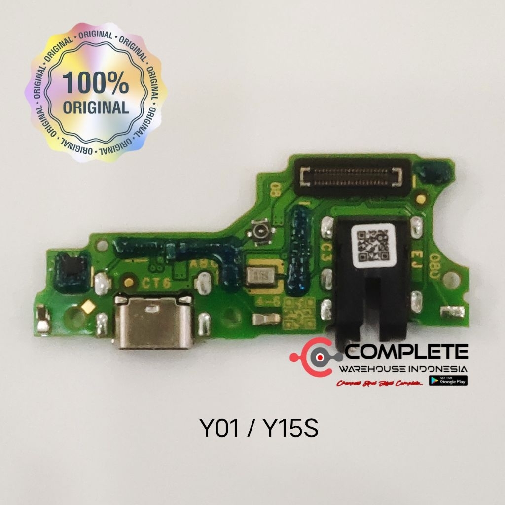 BOARD CAS VIVO Y15S / VIVO Y01 / KONEKTOR CAS VIVO Y01 / Y15S / PCB BOARD CHARGER VIVO Y15S / Y01 OR
