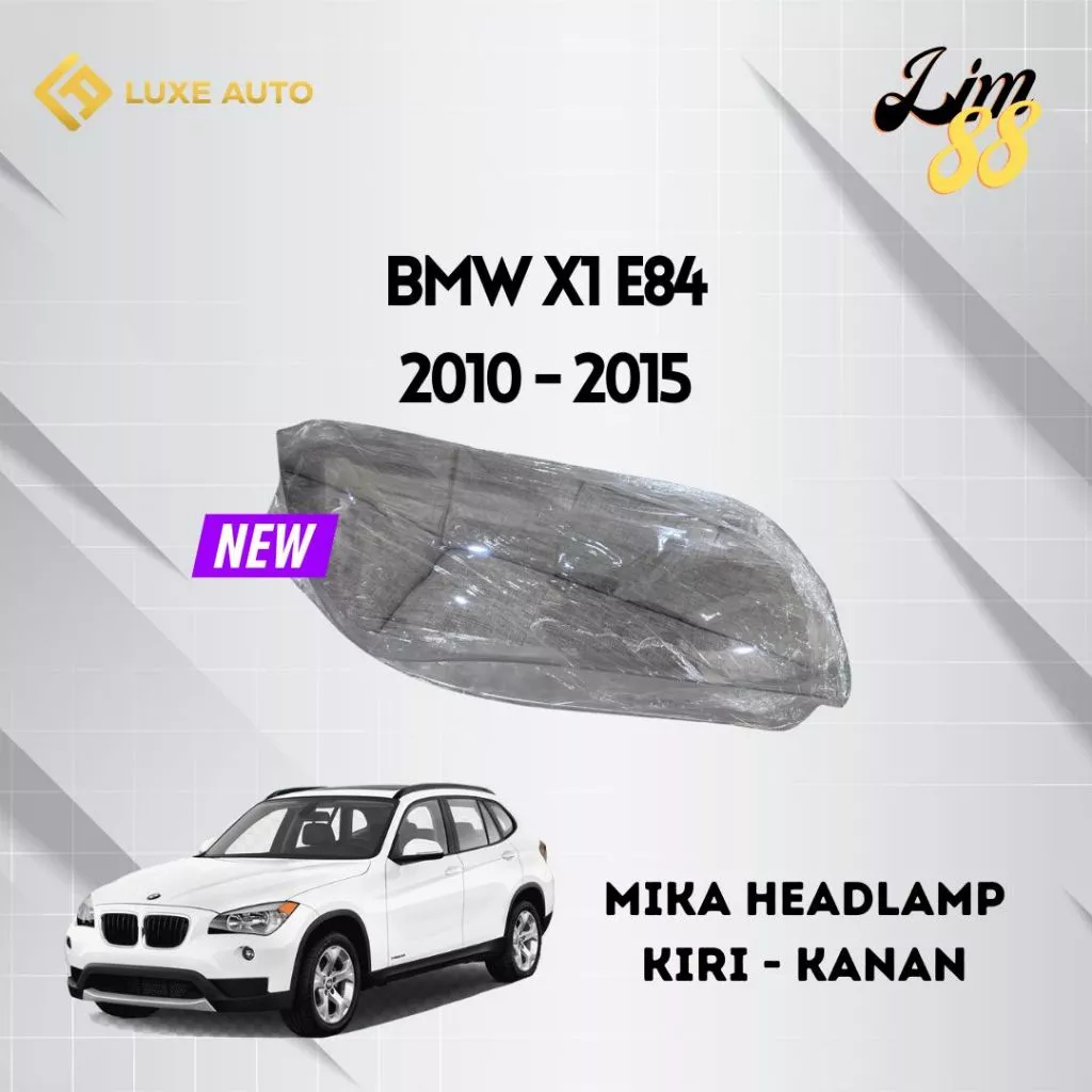 Mika Lampu Headlamp BMW X1 E84 2010-2015 Baru
