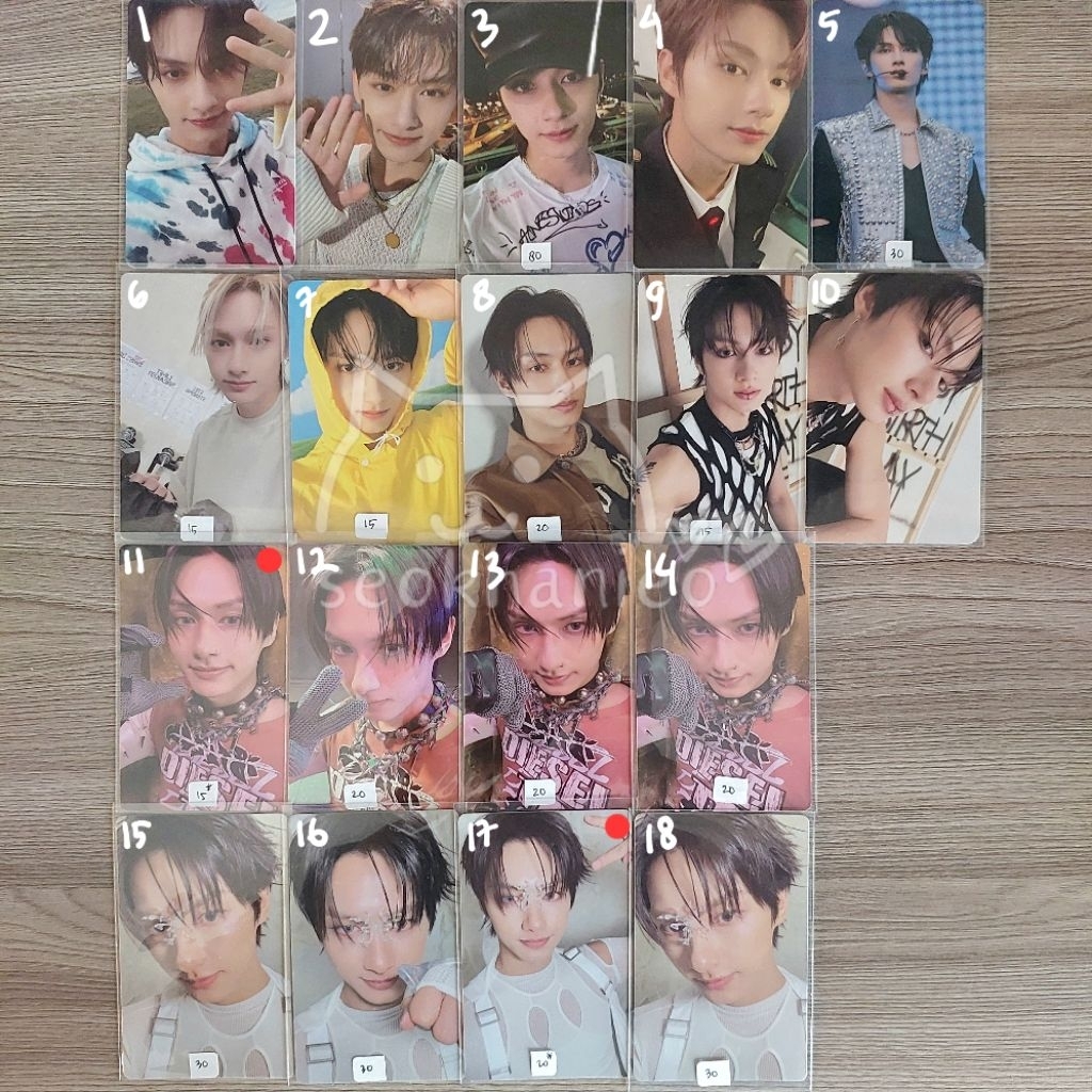 SEVENTEEN JUN HEAVEN FTS YIZHIYU POB PILOT FML HAPPY BURSTDAY ALBUM PHOTOCARD PC OFFICIAL