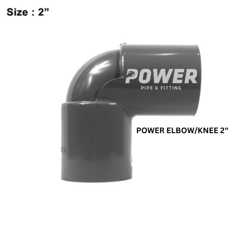 POWER PIPA / ELBOW 2 INCH / KNEE 2"