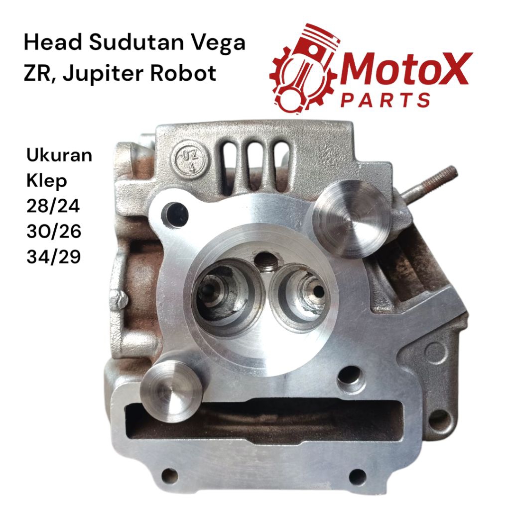 HEAD SUDUTAN VEGA ZR, JUPITER ROBOT KLEP 28/24, 30/26, 34/29 FREE KLEP