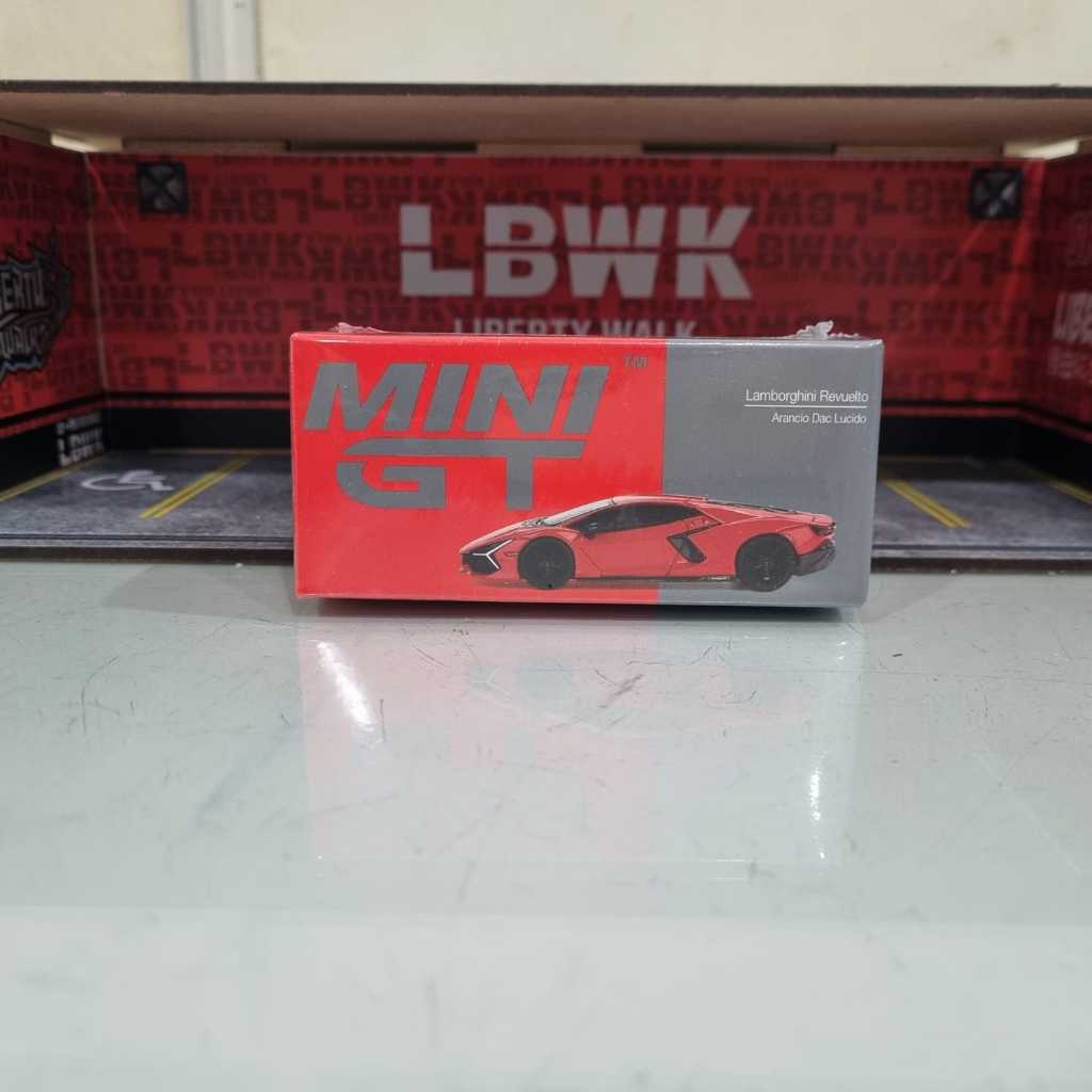 Mini GT 774 Lamborghini Revuelto Arancio Dac Lucido