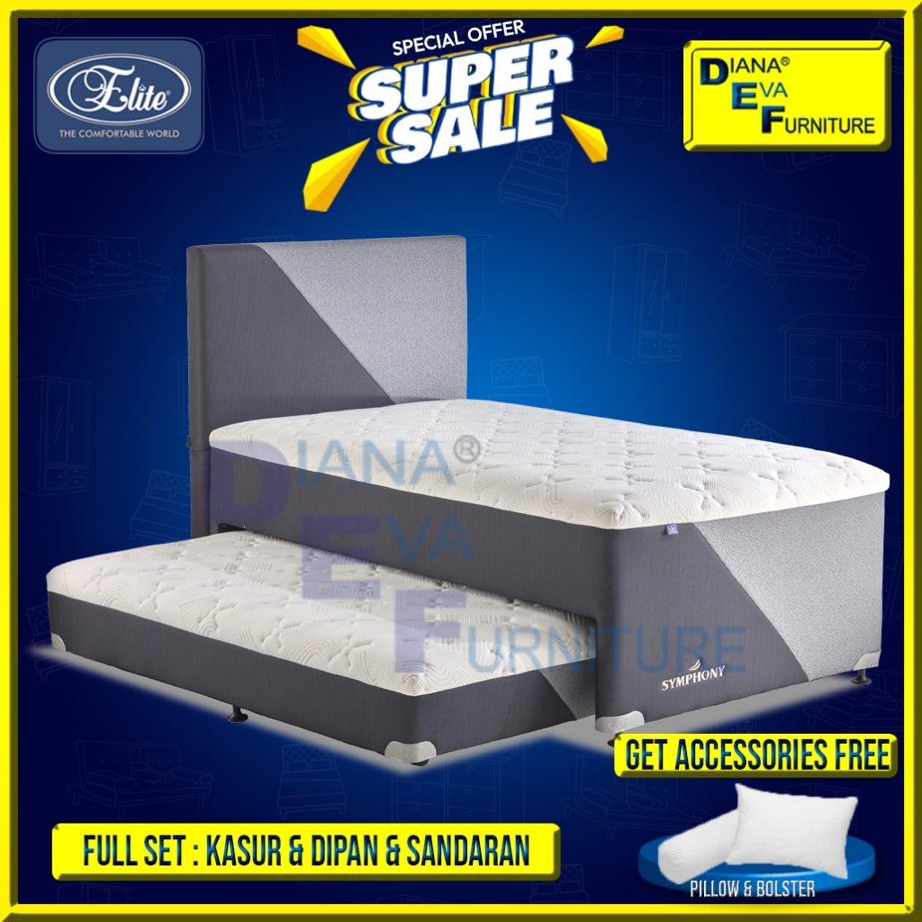 Elite 2in1 Symphony Full Set Kasur Springbed