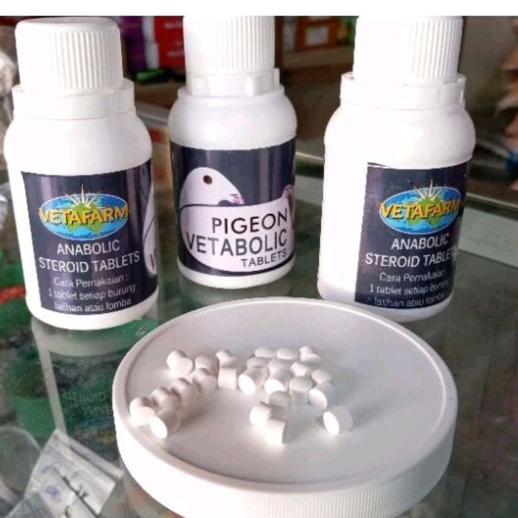 VETABOLIC VETAFARM DOPING MERPATI PLAYER ASLI KERAS harga perbutir