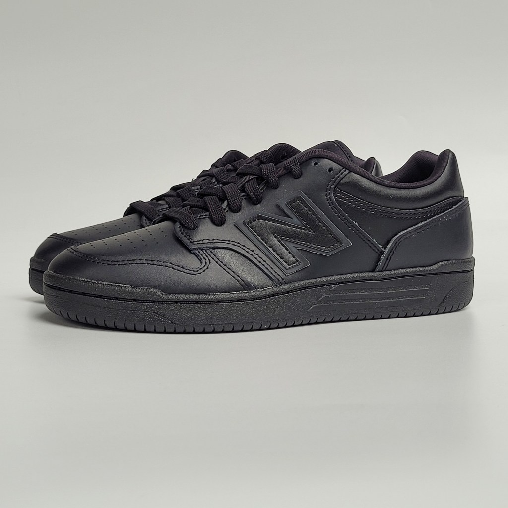 Sepatu Casual Pria Sneakers New Balance NB 480 Original Ori BNIB Black Hitam Sneaker