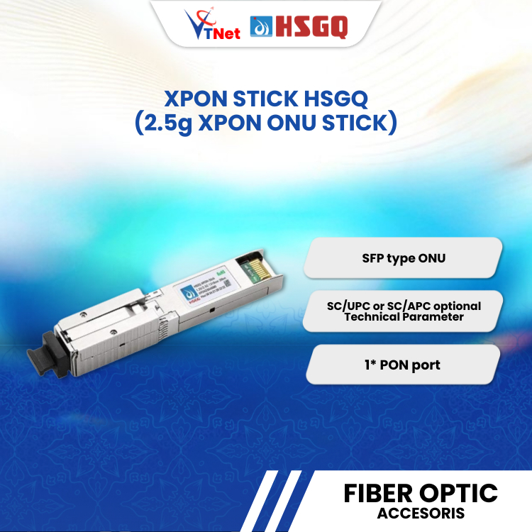 HSGQ XPON Stick SFP 1.25/2.5G 1310nm 20Km