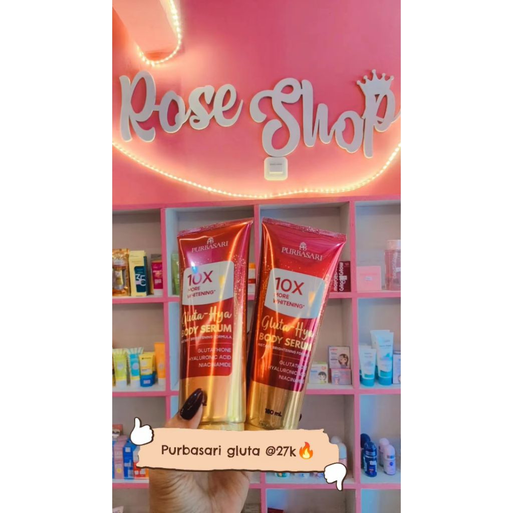 Purbasari body lotion gluta