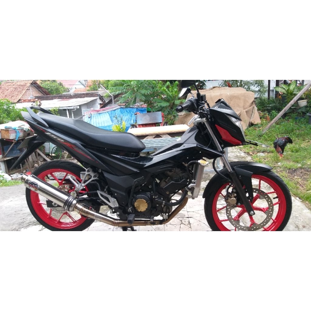 knalpot wrx full system untuk motor sonic gtr