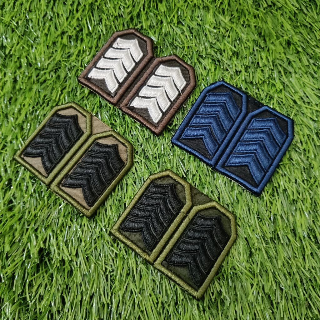 Pangkat PDL Bripka Bordir Timbul / Pangkat PDL Bripka