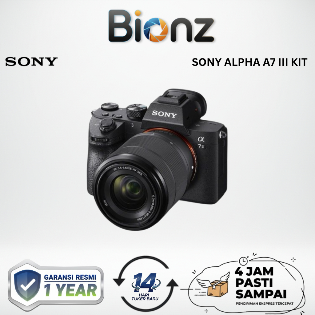 SONY A7 III KIT 28 70MM / SONY A7 MARK III KIT 28 70MM MIRORLESS