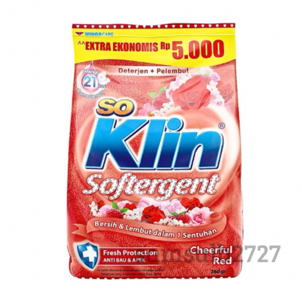 SOKLIN SOFTERGENT KEMASAN 5000an