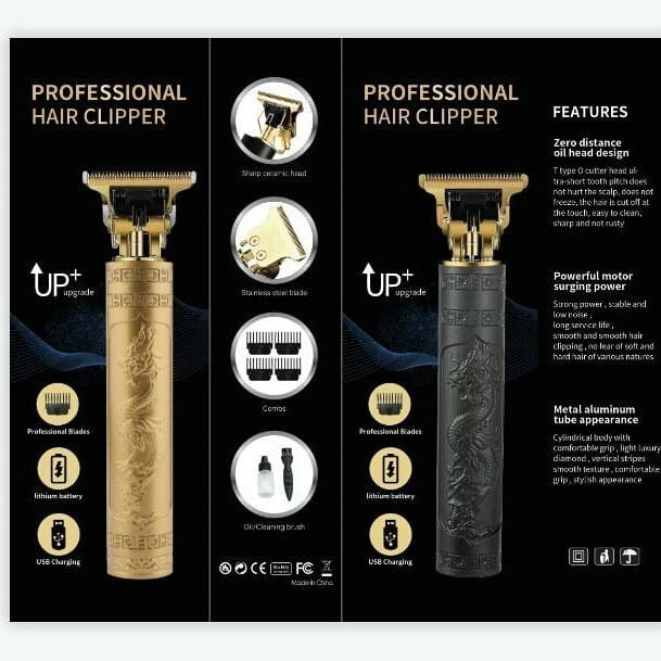 Alat Cukur Elektrik Dragon Ukir Rambut Clipper Trimmer Carving Hair — 10