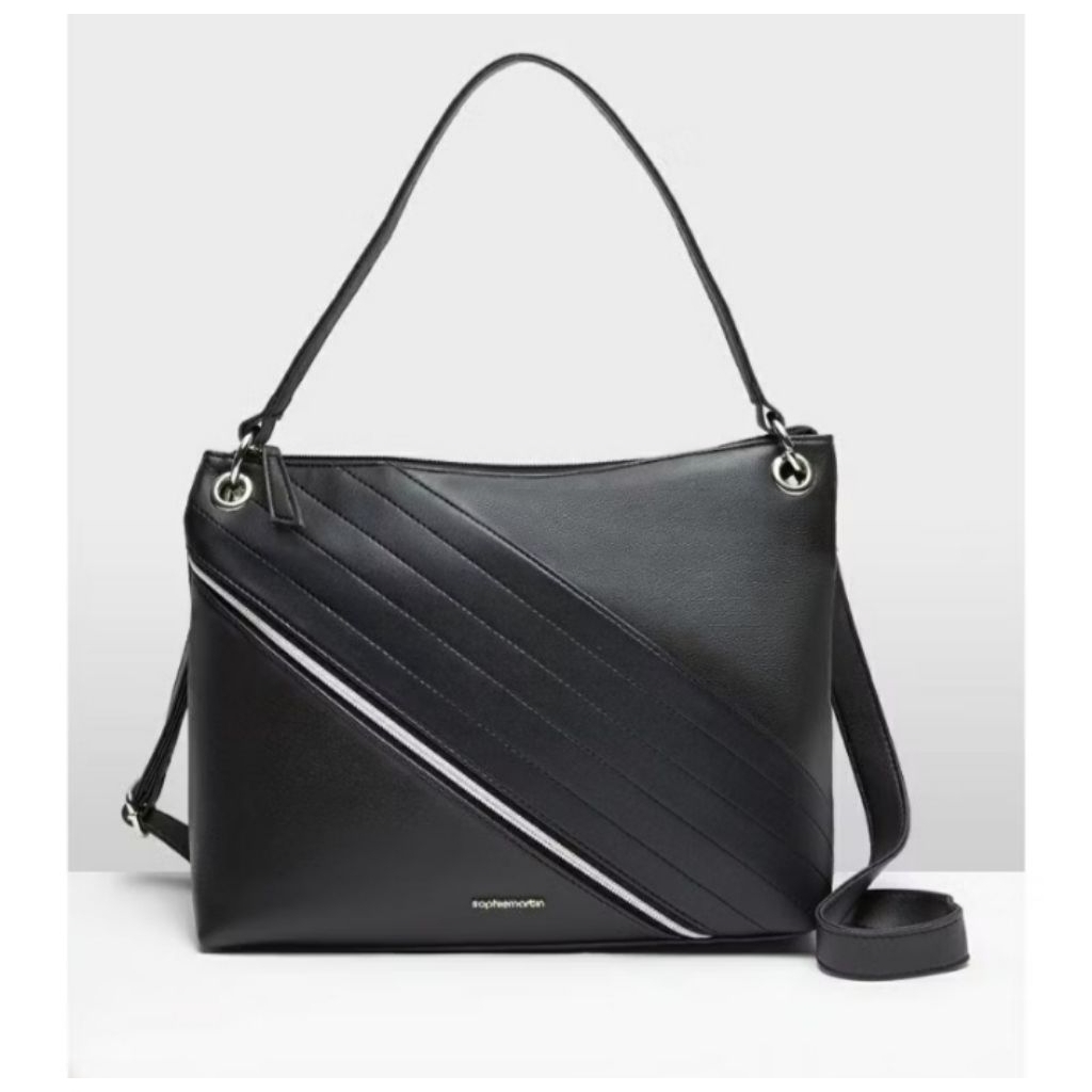 Viviane Bag Sophie Martin Paris/Tas Selempang Wanita Warna Hitam Viviane Sophie Martin - Sling Bag, 