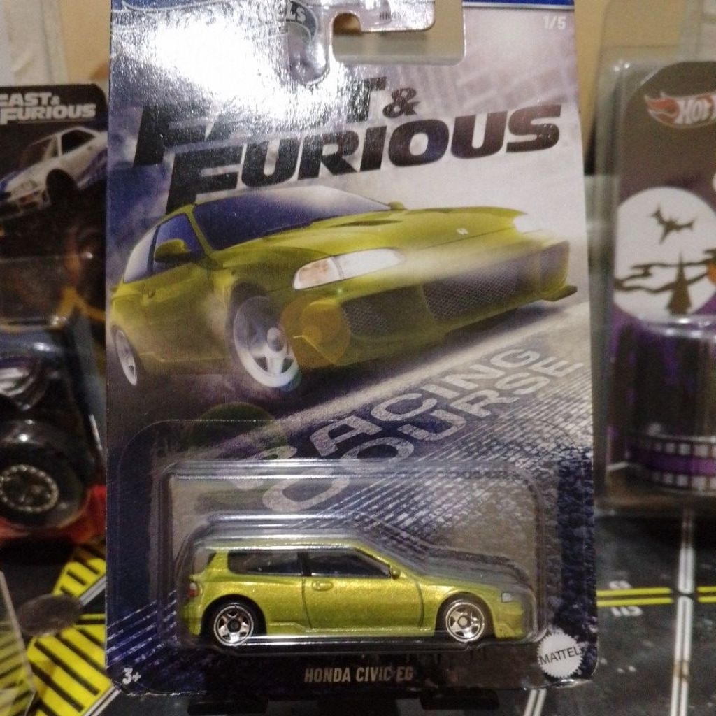 Hot Wheels Fast Furious  Honda Civic EG