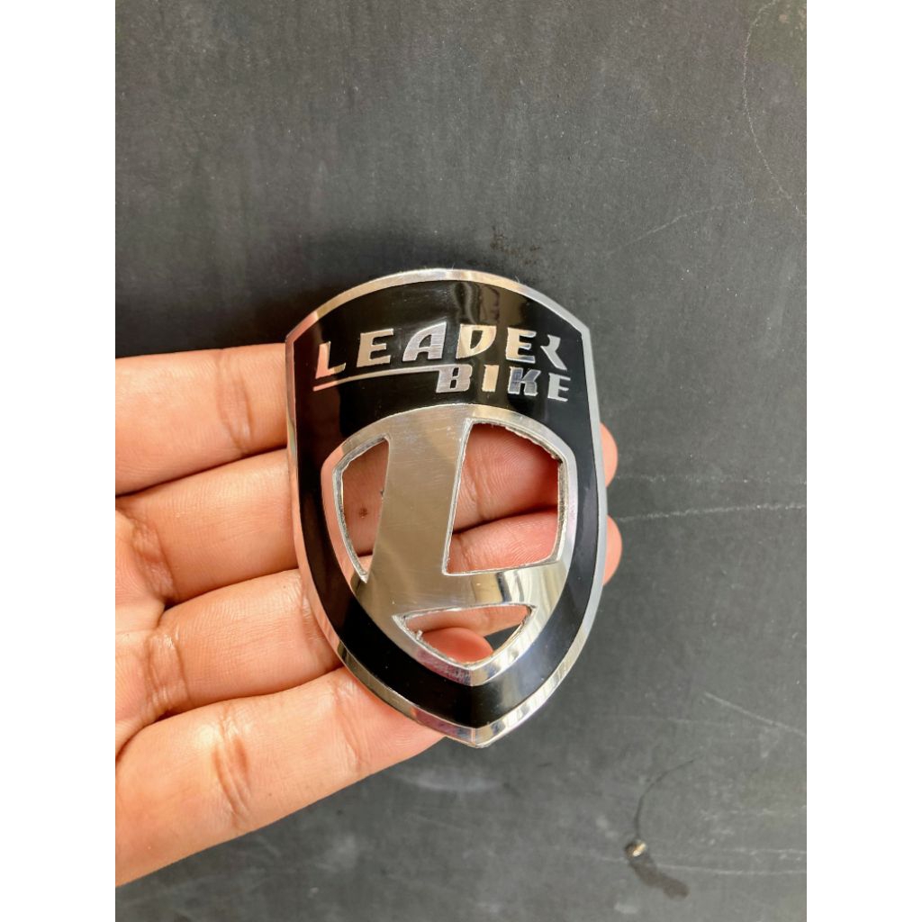 Emblem Sepeda Leader Bike Fixie Stainless