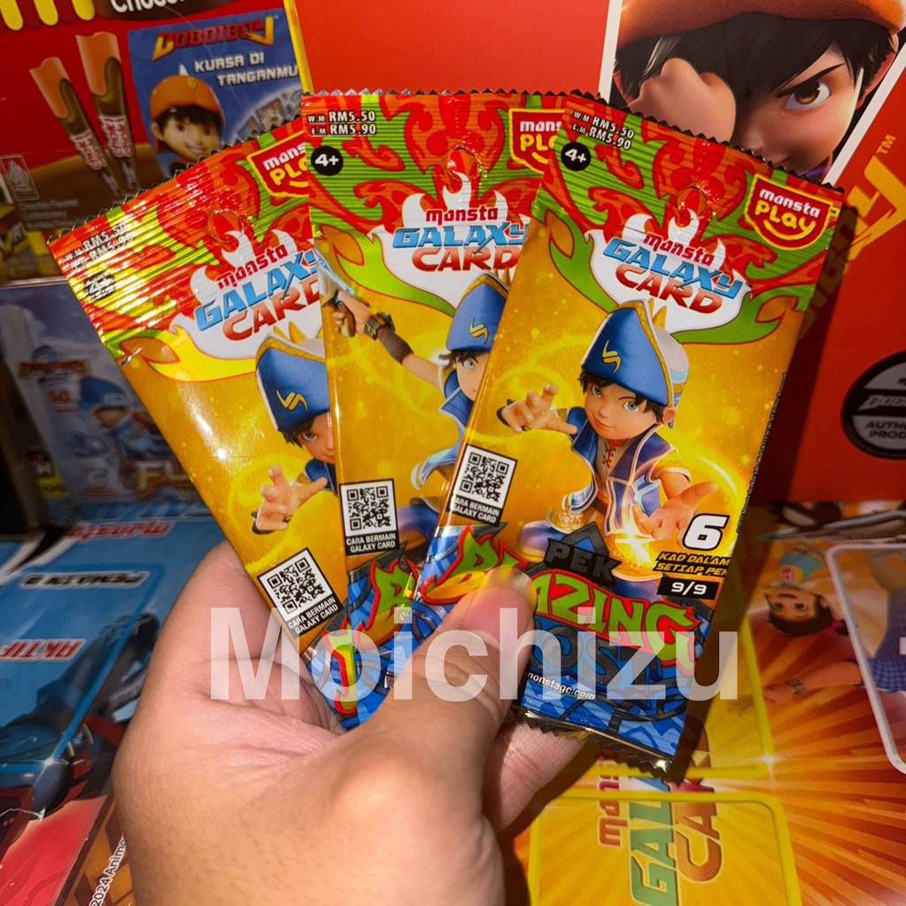 KARTU BOBOIBOY SOPAN BARAJU SATUAN | TERBARU | PEK BLAZING FROST MALAYSIA 2025 | Official Monsta