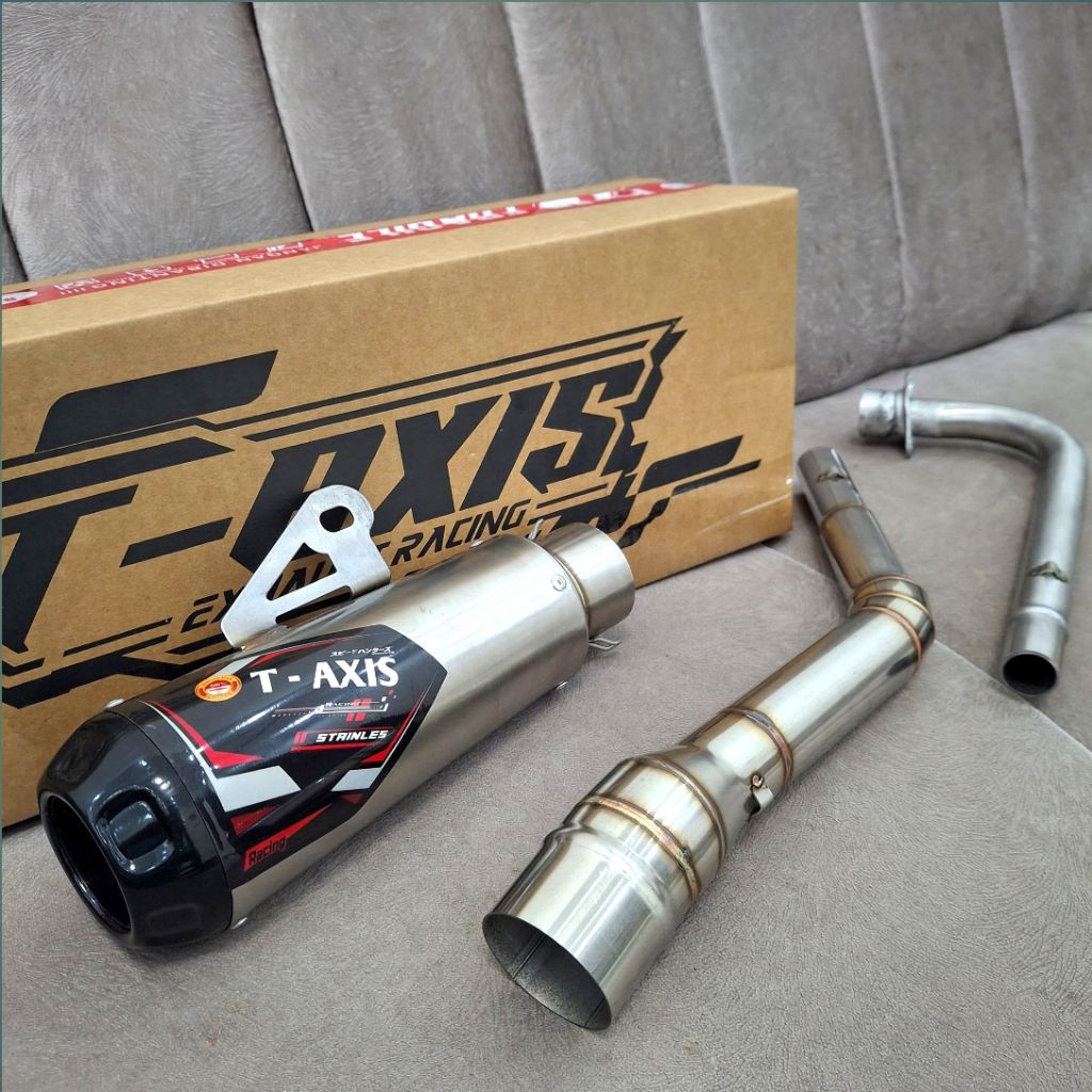 Knalpot Norifumi GTX ORI T-axis RBT Trail Kharisma Supra Vega Revo Jupiter Smash Shogun Blade Win Z1