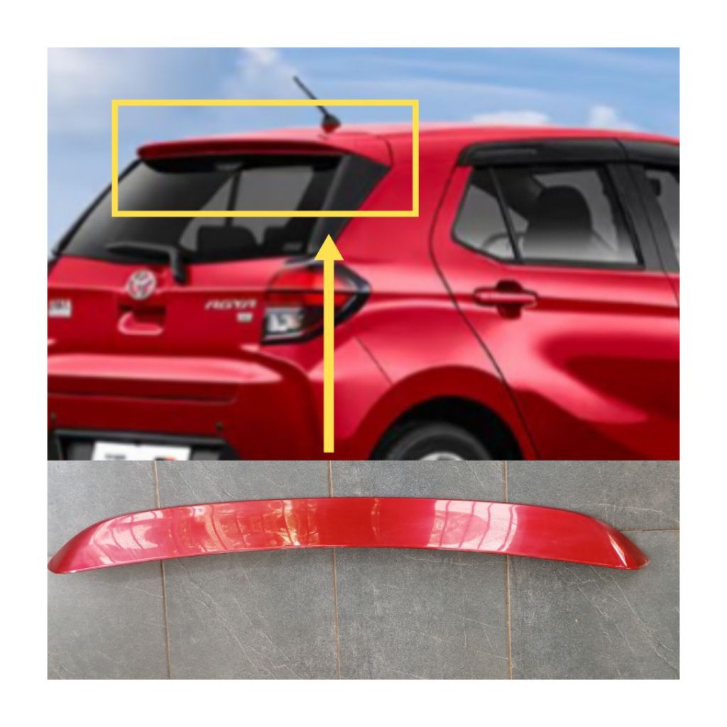 Spoiler Toyota Agya Daihatsu Ayla