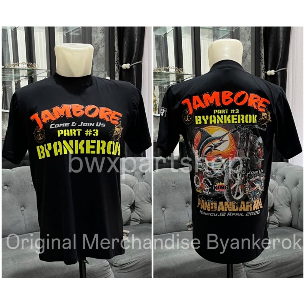 Spesial Edition Kaos&Jaket Motor RX King Jambore Byankerok Jalanan Official Merchandise
