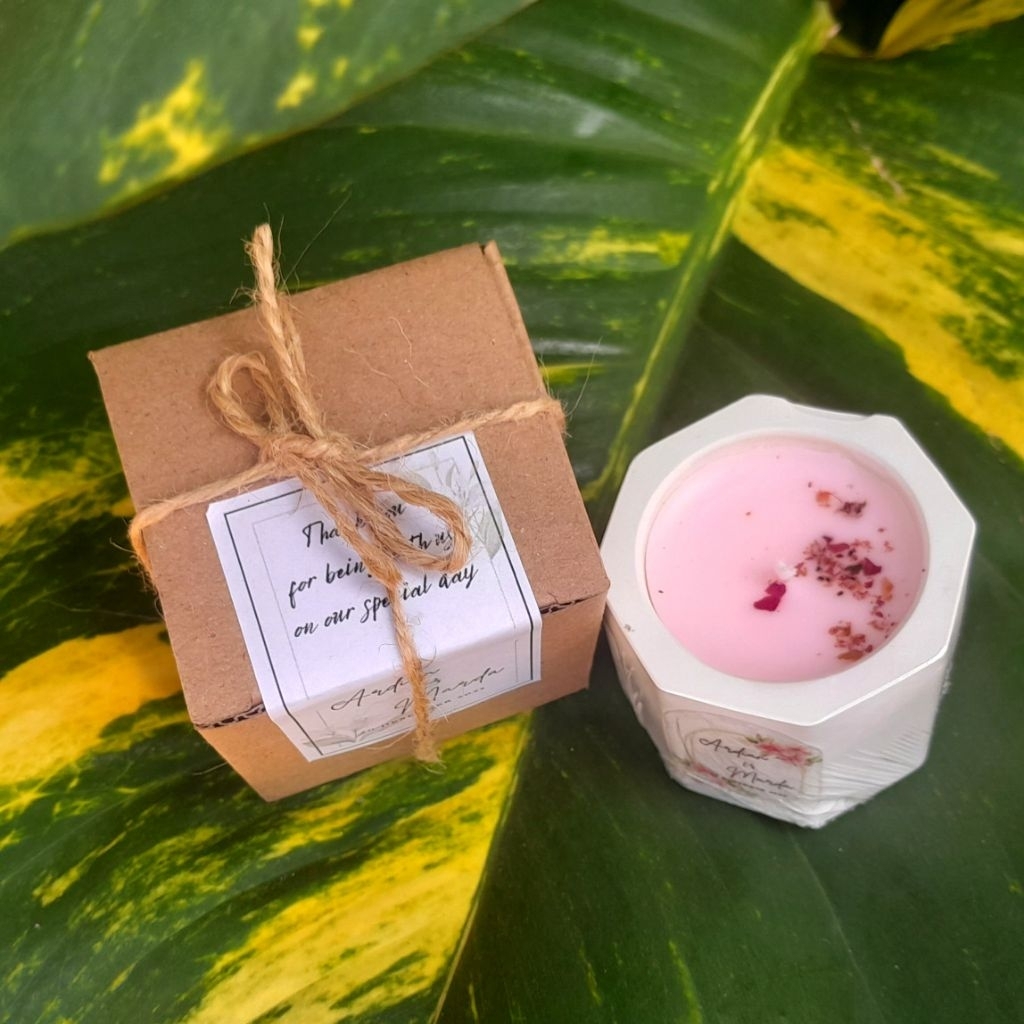 Paket Lilin Aromaterapi Grosir | Grosir Souvenir Pernikahan Estetik Lucu Bermanfaat